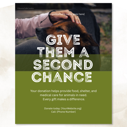 Donation Appeal Template Pack - Save a Life Today