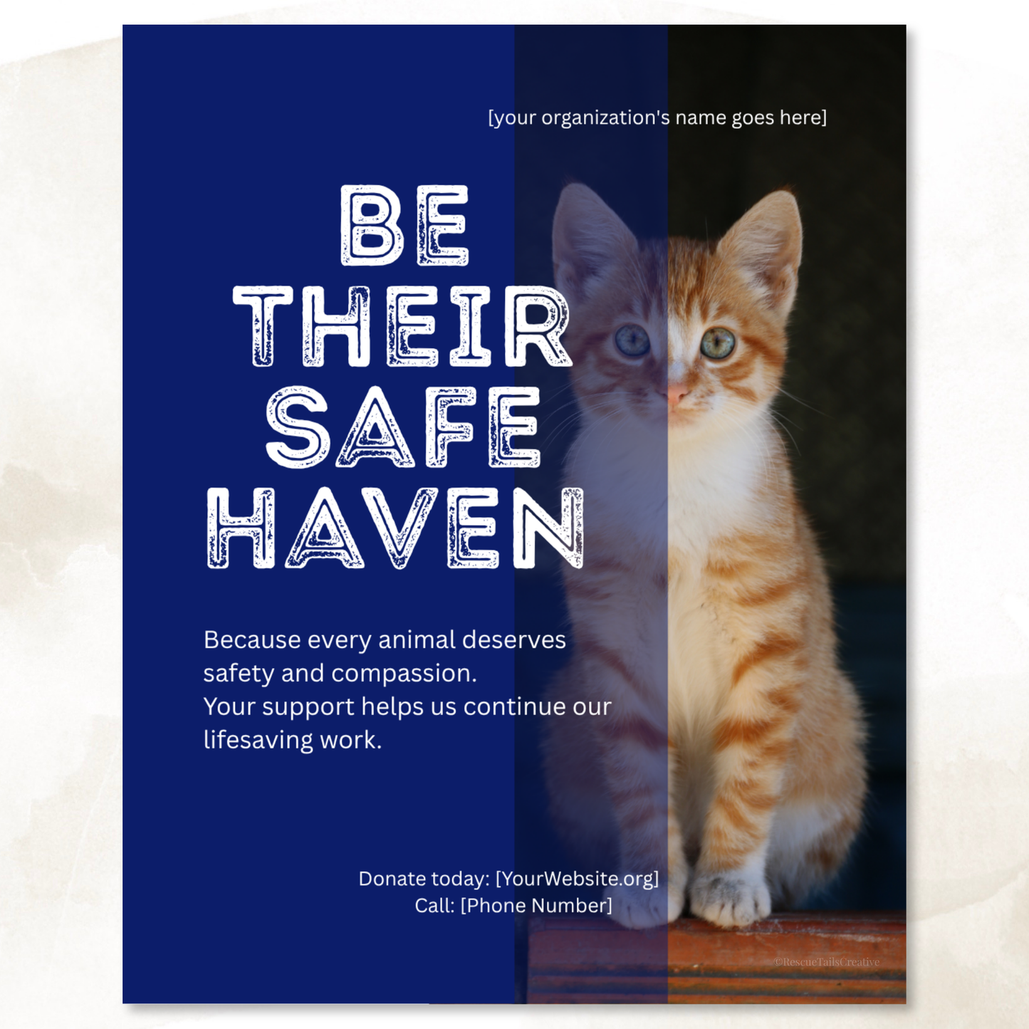 Donation Appeal Template Pack - Save a Life Today