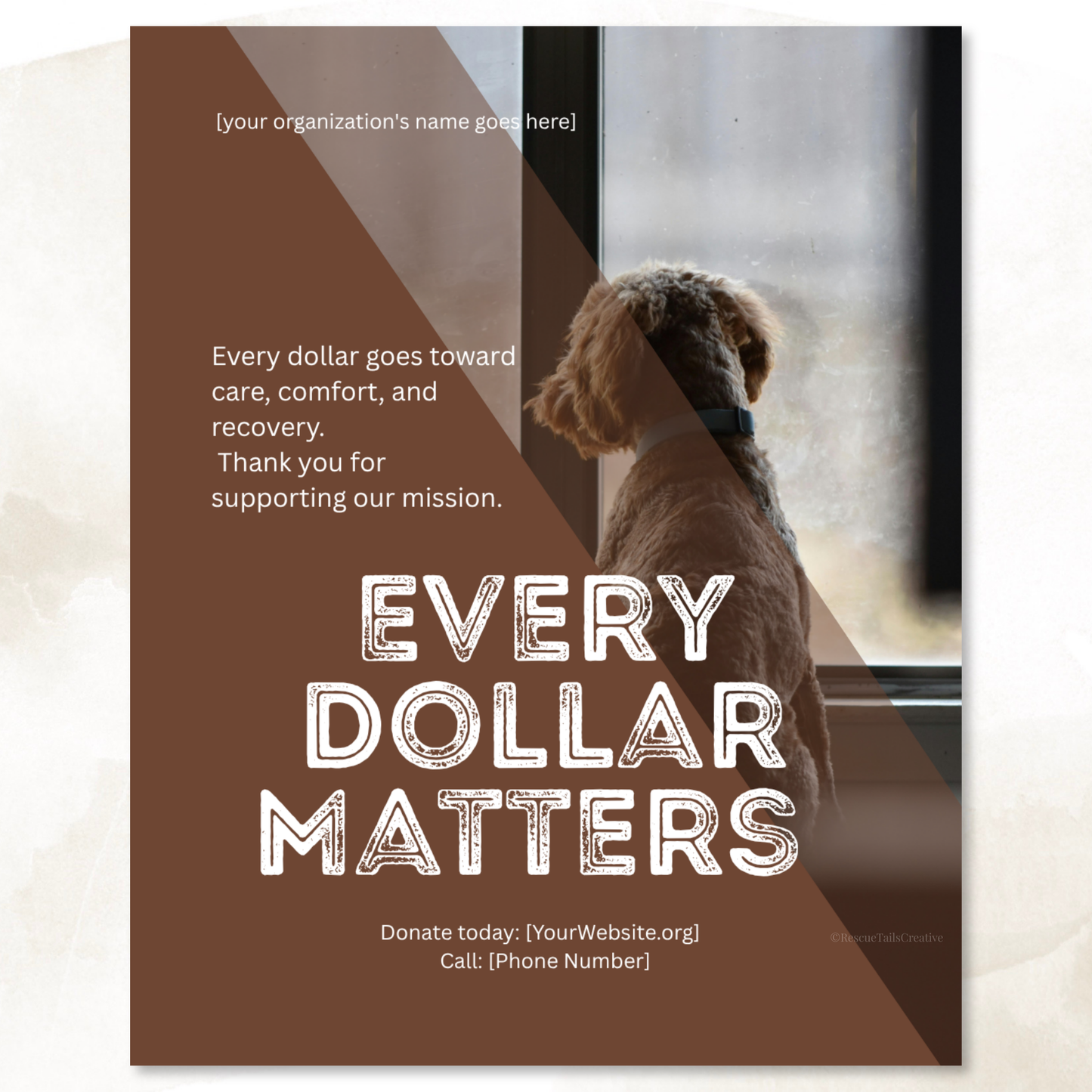 Donation Appeal Template Pack - Save a Life Today