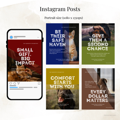 Donation Appeal Template Pack - Save a Life Today