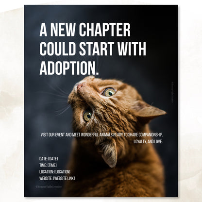 Adoption Event Template Pack - Home at Last