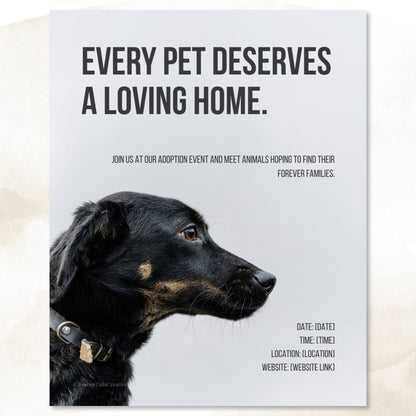 Adoption Event Template Pack - Home at Last