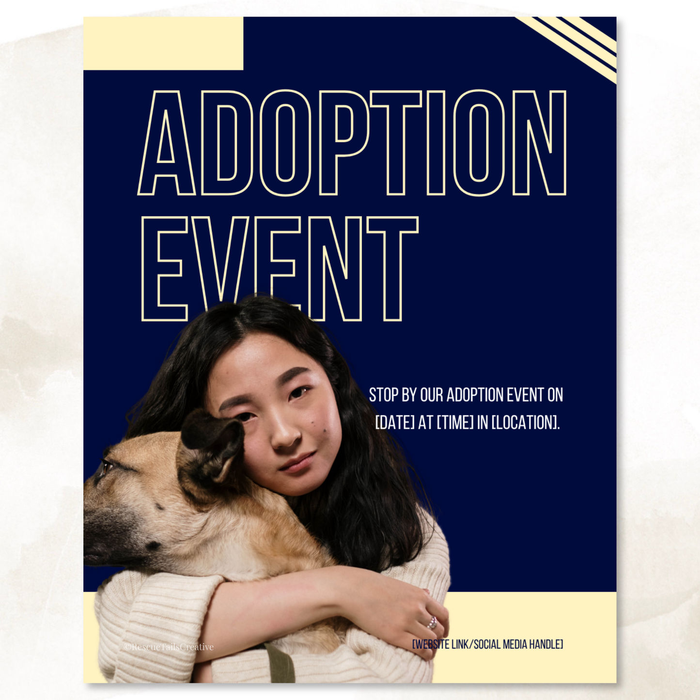 Adoption Event Template Pack - Find Your Forever