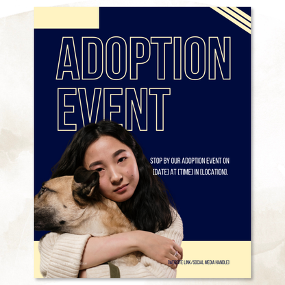 Adoption Event Template Pack - Find Your Forever