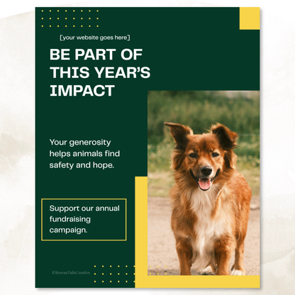 Annual Fundraising Template Pack- Hope Starts With You