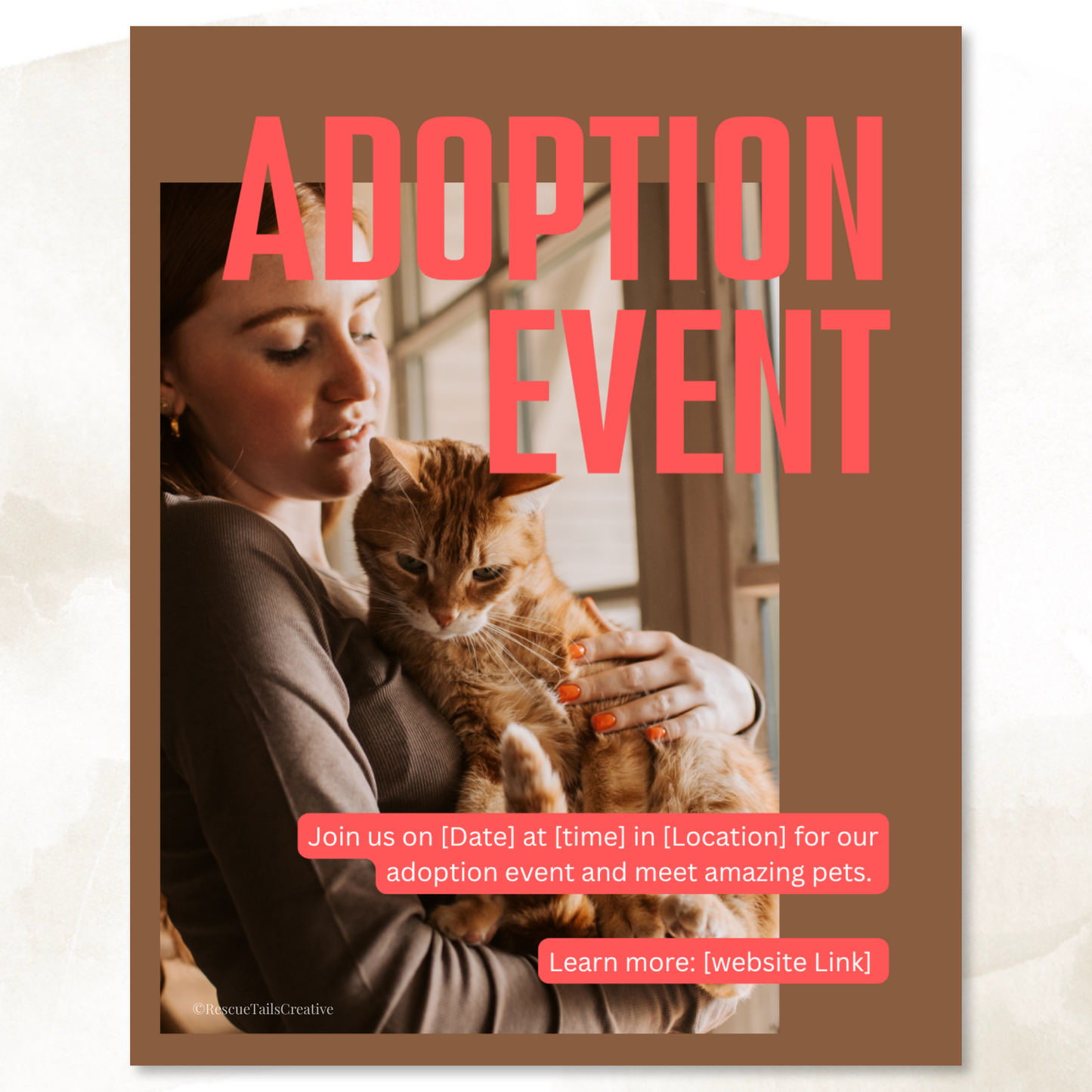 Adoption Event Template Pack - Find Your Forever