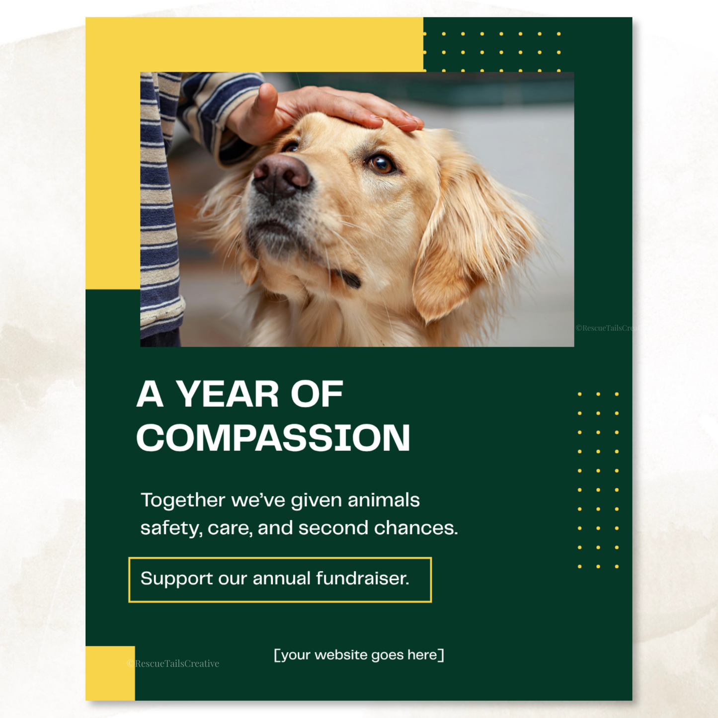 Annual Fundraising Template Pack- Hope Starts With You