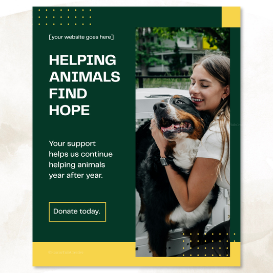 Annual Fundraising Template Pack- Hope Starts With You