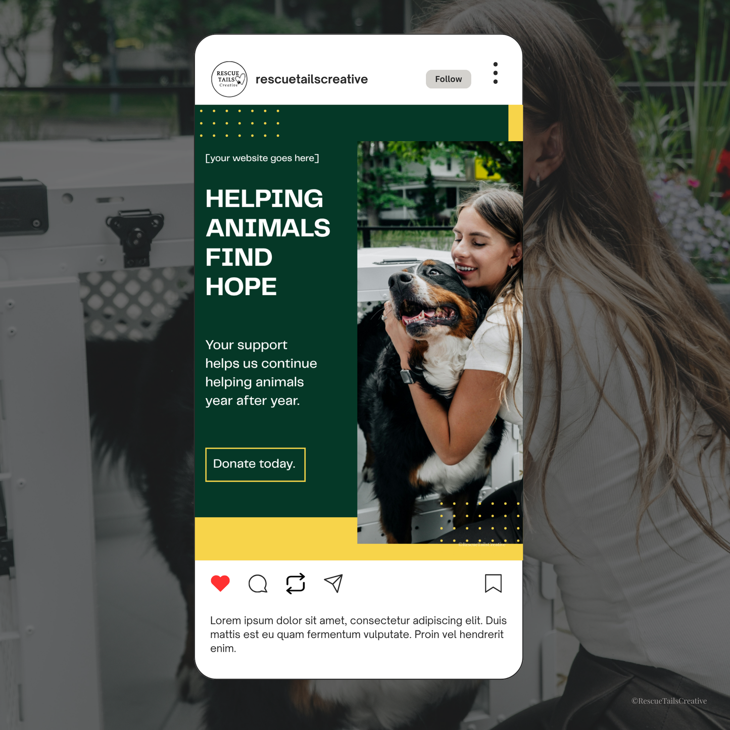 Annual Fundraising Template Pack- Hope Starts With You