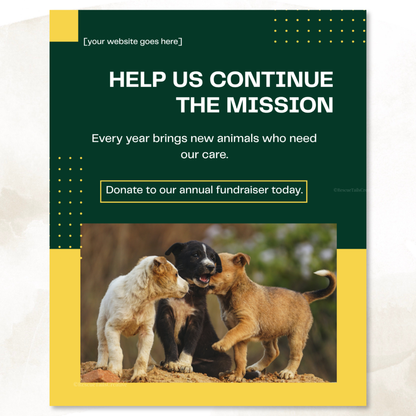 Annual Fundraising Template Pack- Hope Starts With You