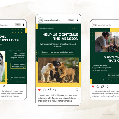 Annual Fundraising Template Pack- Hope Starts With You