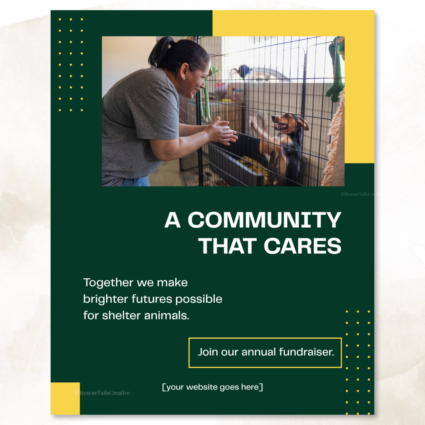 Annual Fundraising Template Pack- Hope Starts With You