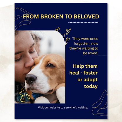 Adoption Post Template Pack - A Beautiful Forever