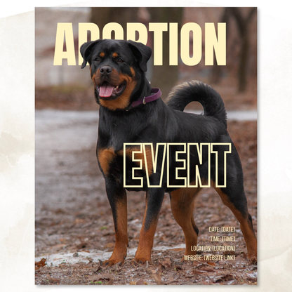 Adoption Event Template Pack - Find Your Forever